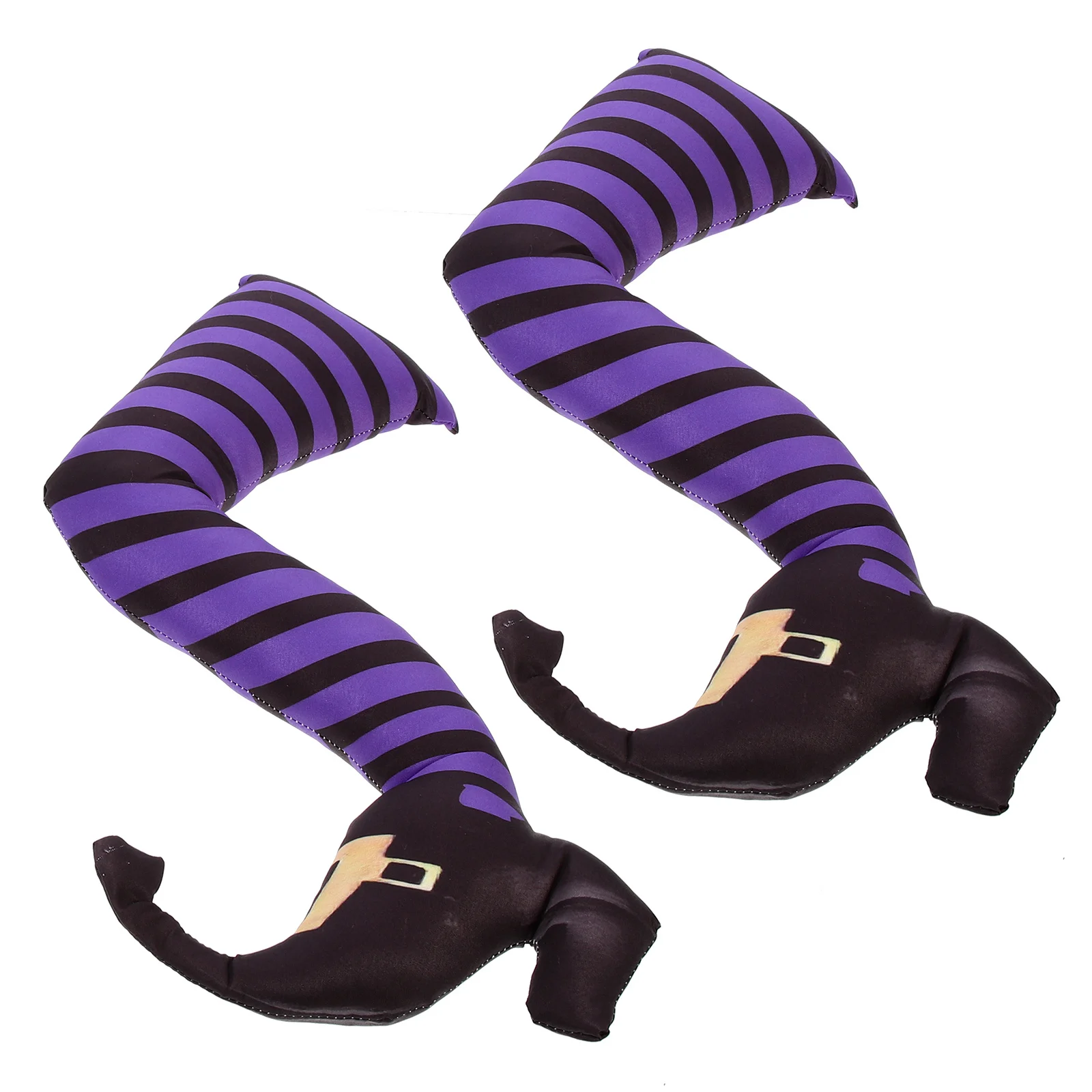 Gambe da strega di Halloween Atmosfera spaventosa Giardino Cortile Prato Festa all'aperto Gamba decorativa Gambe da strega di Halloween Decorazione del giardino