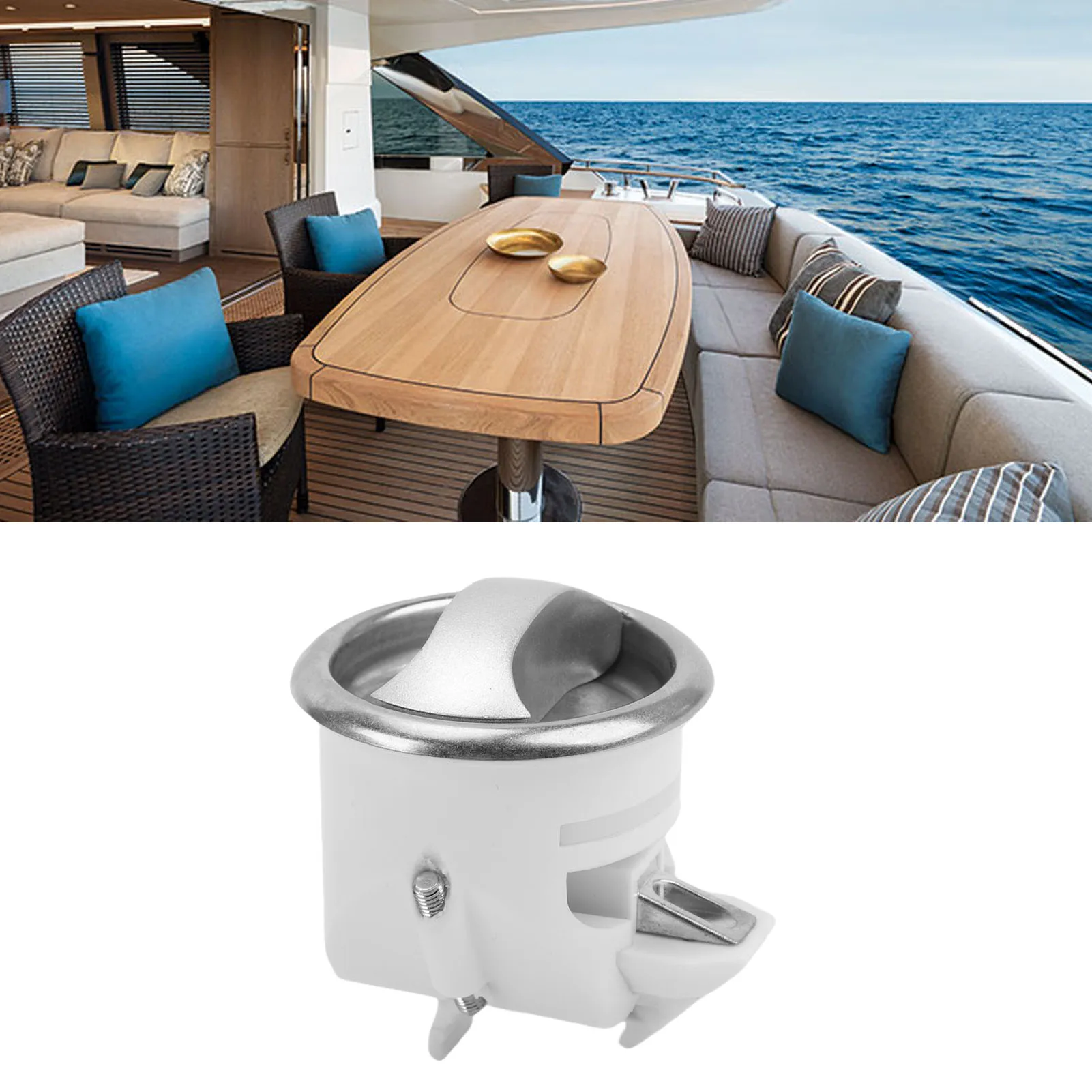 

Замок для раздвижной двери унитаза Мобильный дверной замок для унитаза Белый 2 комплекта Высокопрочный диаметр отверстия 43 мм для толщины от 15 до 18 мм