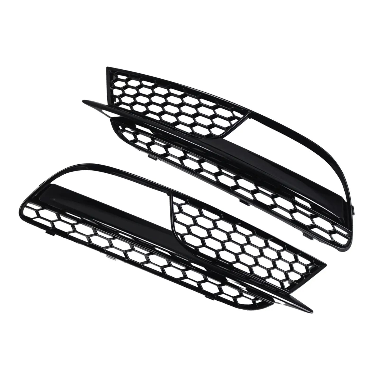 

Front Fog Light Grille Grill Cover Lightweight for A5 12-15 Accessories