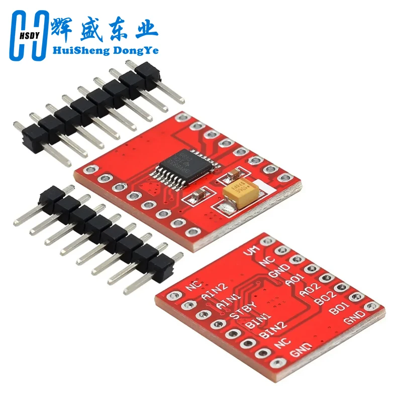 TB6612 DRV8833 Dual Motor Driver 1A TB6612FNG for Arduino Microcontroller Better than L298N