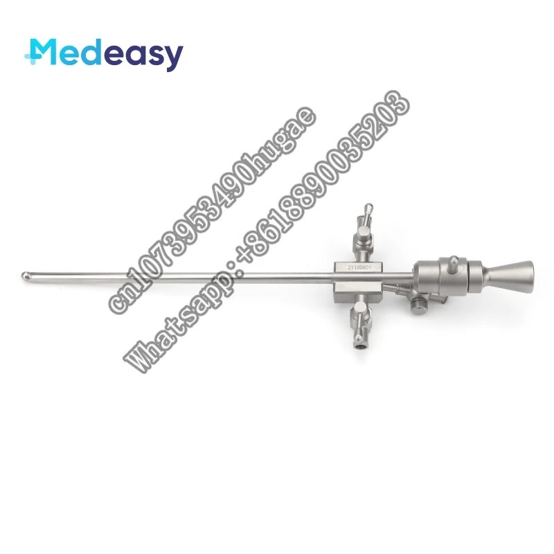 Medical Veterinary 30 Degree 2.7mm 175mm Rigid Arthroscope  Set with Sheath, Obturator, Instruments