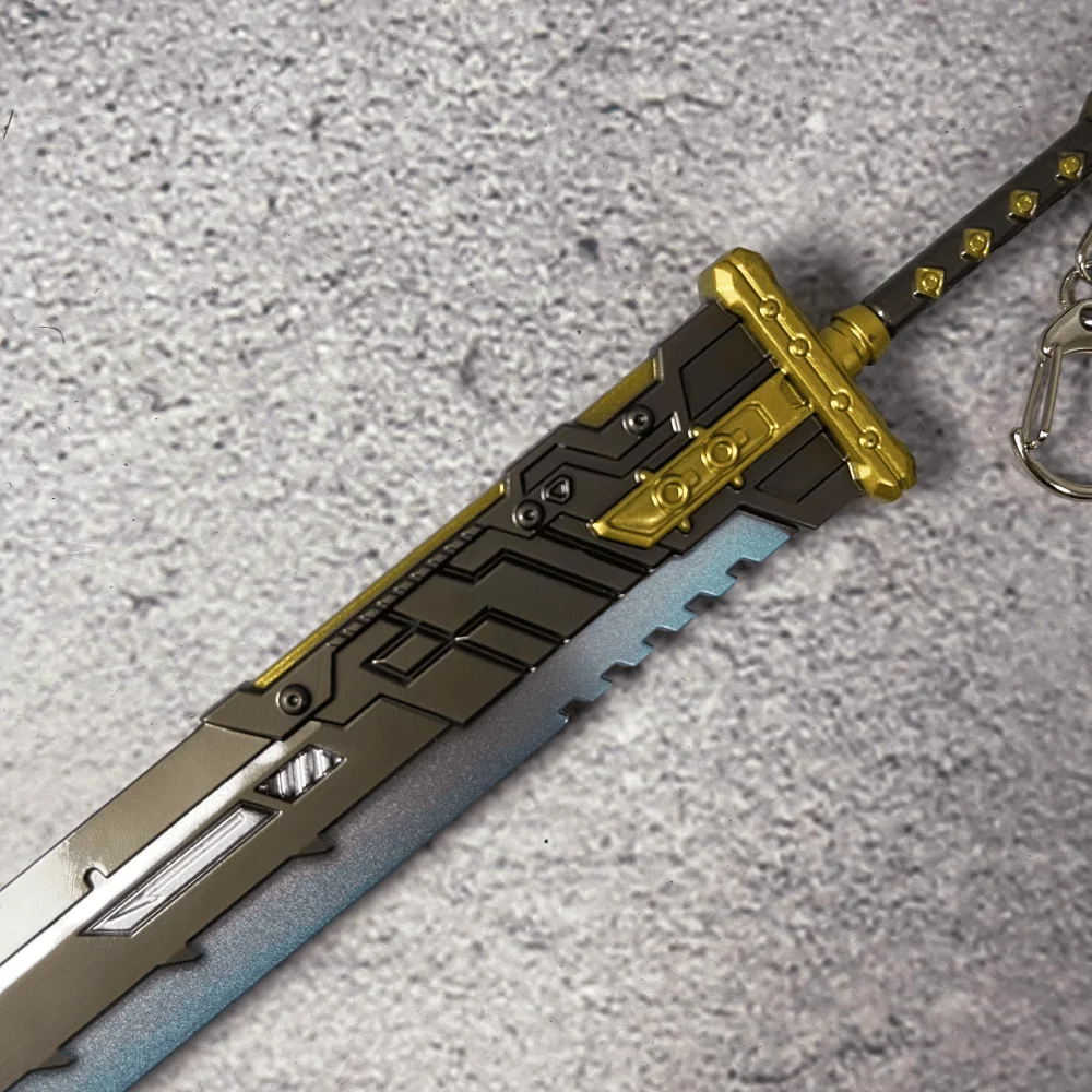 8.6inch Metal Final Fantasy Katana Blade Durandal Sword Real Japanese Katana Original Samurai Sabre Anime Ninja Knife Toy Gift