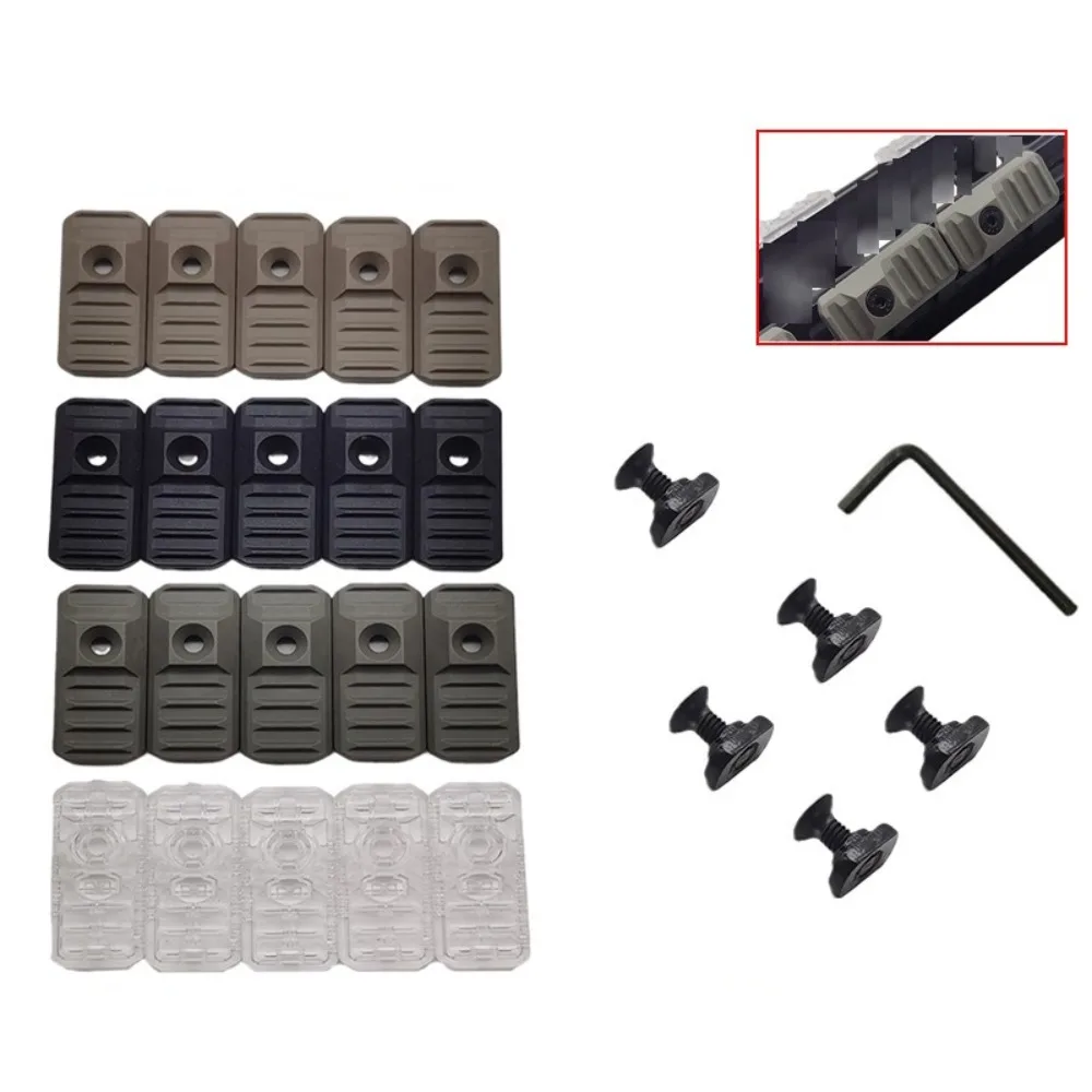 SI Wood Protector Nylon SI Rail Set Soft Egg Toy Accessories KeyMod/M-lok Dual System Universal