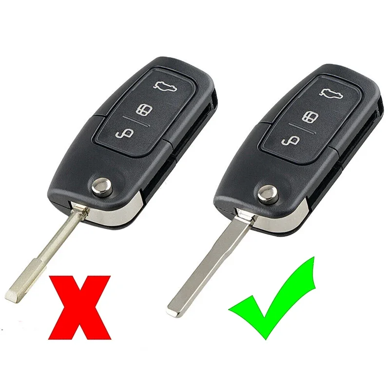 3 Button Remote Key Case for Ford Fiesta Focus Kuga Mondeo Galaxy S-Max For Falcon Territory 2006 2007 2008 2009 2010 2011