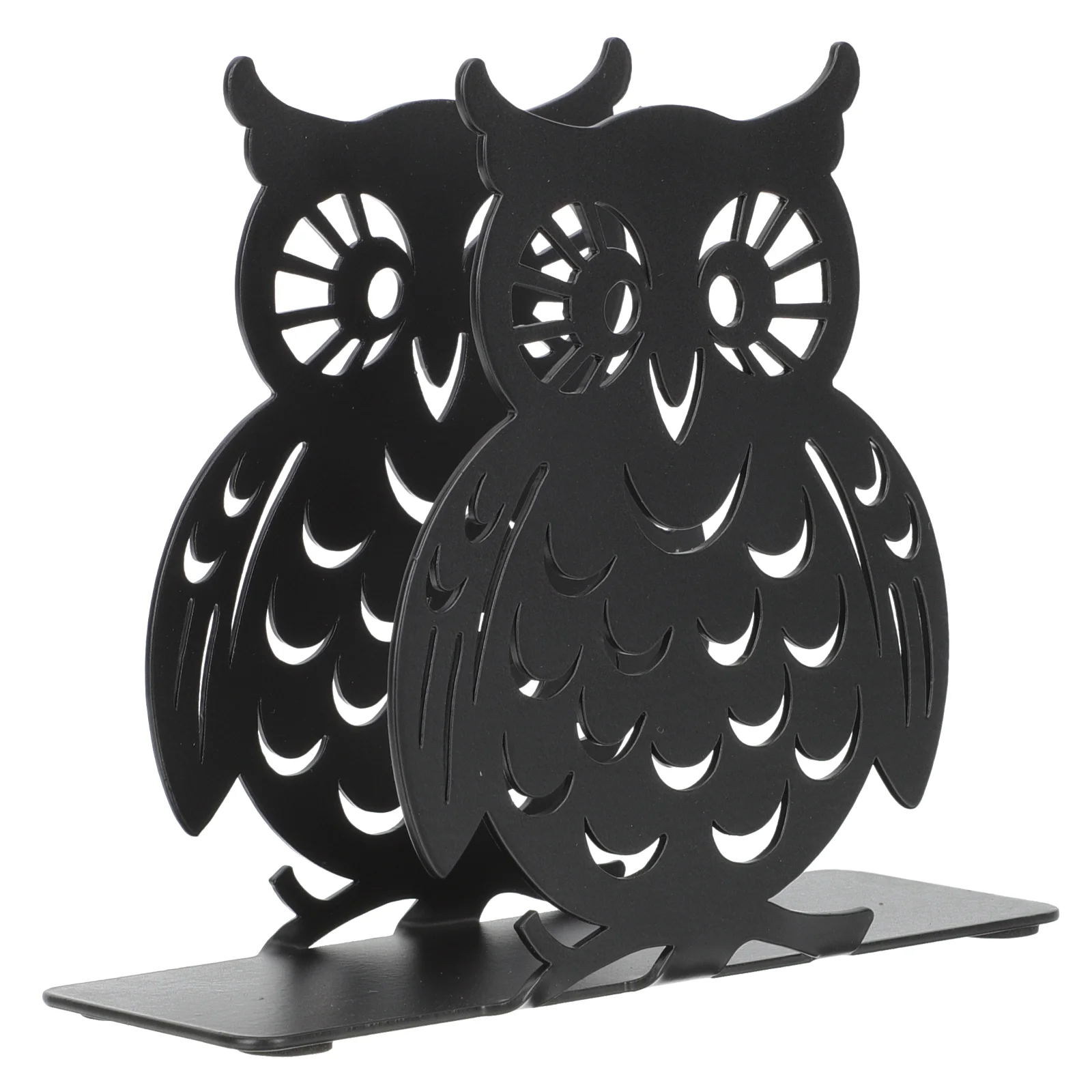 The Animal Owl Napkin Holder Flat Guest Table Decorate Rustic Paper Black Vertical Decorative Stand Dinner