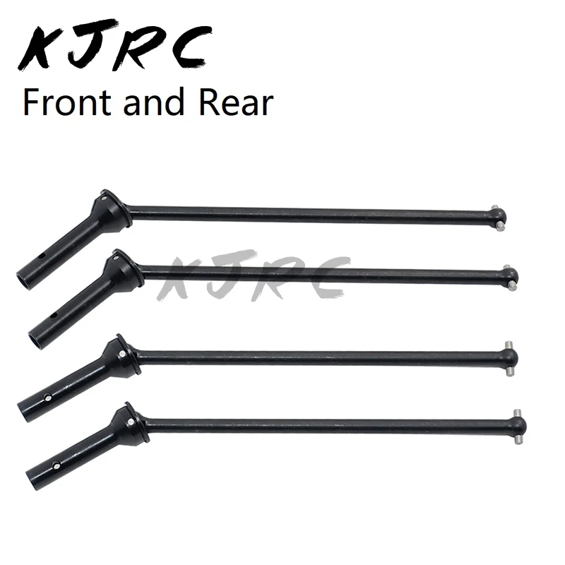 

KJRC Steel Metal Front Rear Drive Shaft CVD Driveshaft for Arrma 1/8 KRATON Outcast Notorious RC Car Upgrade Parts Accessories