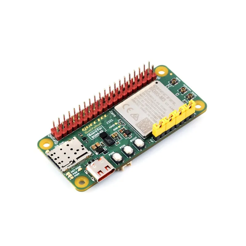 WaveshareBG95 EVB Development Board Designed For QuecPython, Low Power Consumption, Supports LTE / EGPRS Communication And GNSS