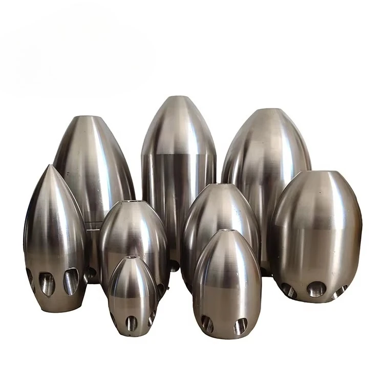 High Pressure Rotating Ceramic Core Sewer Jetter Drain Cleaning Nozzle for Cleaning Equipment Parts