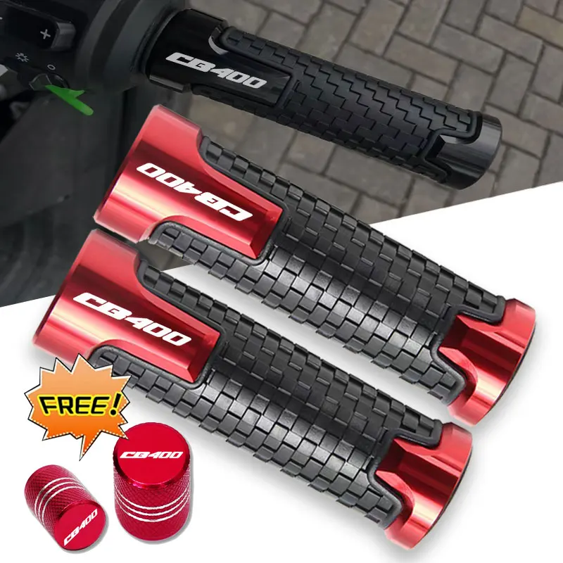 

For Honda CB400SF CB 400 CB400 VTEC CB400X 1998-2022 Motorcycle Accessories Non Slip Handlebar Grip Throttle CNC Hand Bar Grips