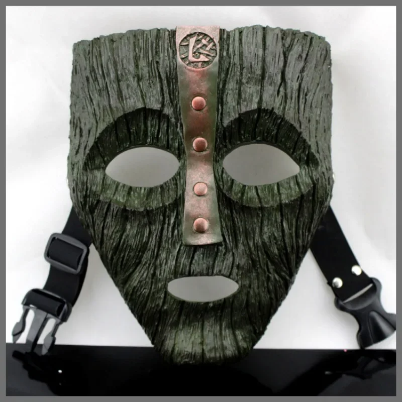 The Movie Character Mask Halloween Resin Masks Cosplay Props The God of Mischief Ancient Mask Halloween Cosplay Mask Dress Up