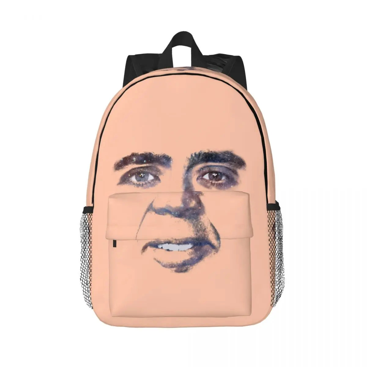 

Merry Christmas St Nicolas Cage Backpack Hot Sale Daypack Large Capacity Boy Girl BookBag Shoulder Bags for Men Women School Bag