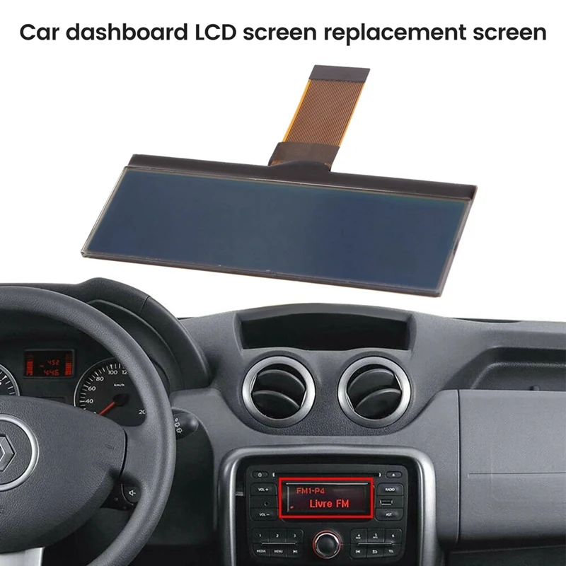 Car Dashboard LCD Display For Mercedes-Benz Citan Renault Kangoo II Duster Captur Pulse Lada Speedometer Cluster Screen Parts