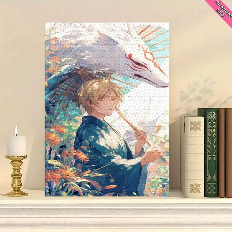 500/1000 Pieces Jigsaw Puzzle Anime Natsume's Book of Friends Jigsaw Puzzle Educational Toy for Kids Children 's Games Gift