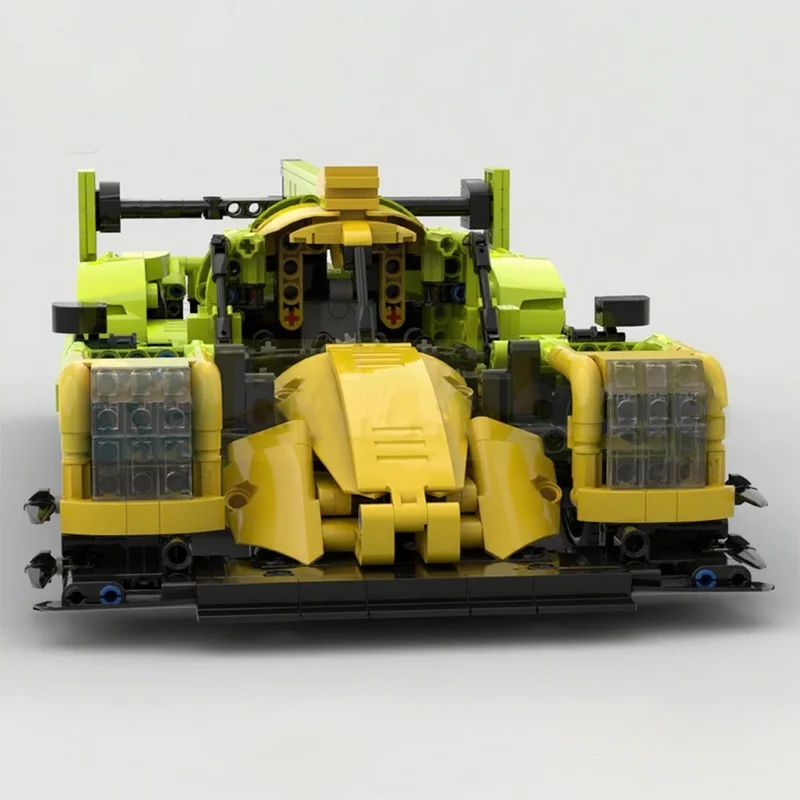 1513 قطعة MOC التقنية Inter Europol Oreca سباق نموذج بناء لعبة كتل العمارة هدية الكريسماس فكرة التعليم الطوب الاطفال #4