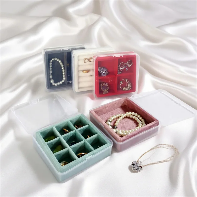 

Высококачественный бархатный лоток для хранения ювелирных изделий для хранения колец, серег, ожерелий и подвесок в качестве предметов для хранения ювелирных изделий