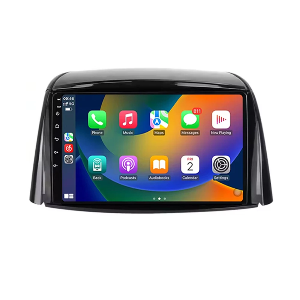 Dla Renault Koleos 2008 - 2016 bezprzewodowy Carplay Android Auto Multimedia Stereo Radio samochodowe odtwarzacz wideo nawigacja GPS BT NO 2din — 2