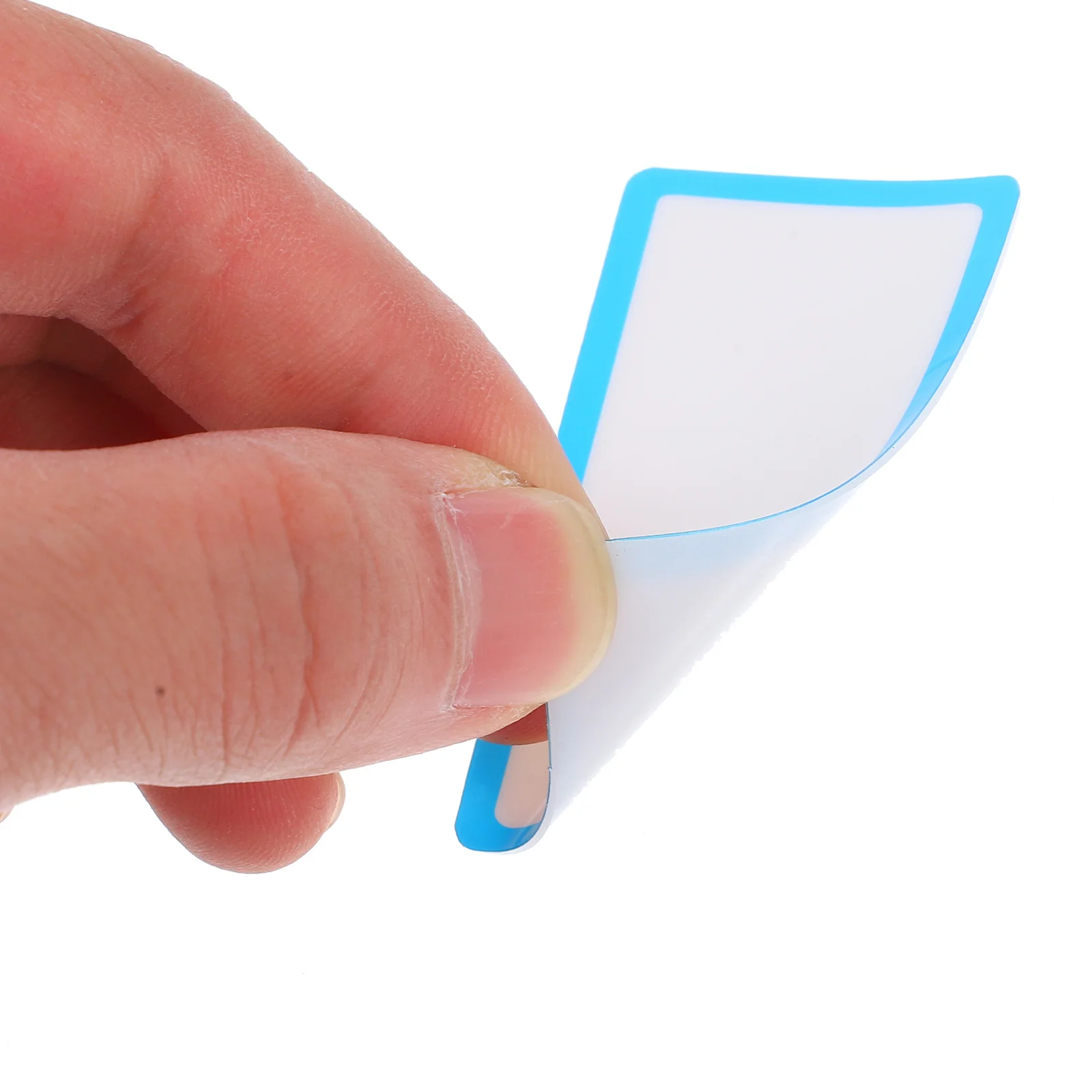 20 قطعة ملصقات المسح الجاف قابلة لإعادة الاستخدام ألواح التسمية القابلة للمسح لحاويات الطعام الجرار خزائن السبورة اسم العلامات منظمة المنزل