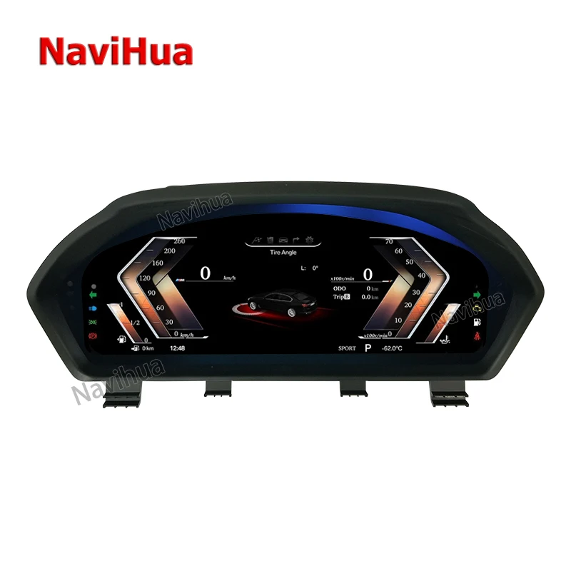 Navihua Car Dashboard Panel Speedometer Virtual Instrument Digital Cluster for BMW 3 Series F34 2013-2017