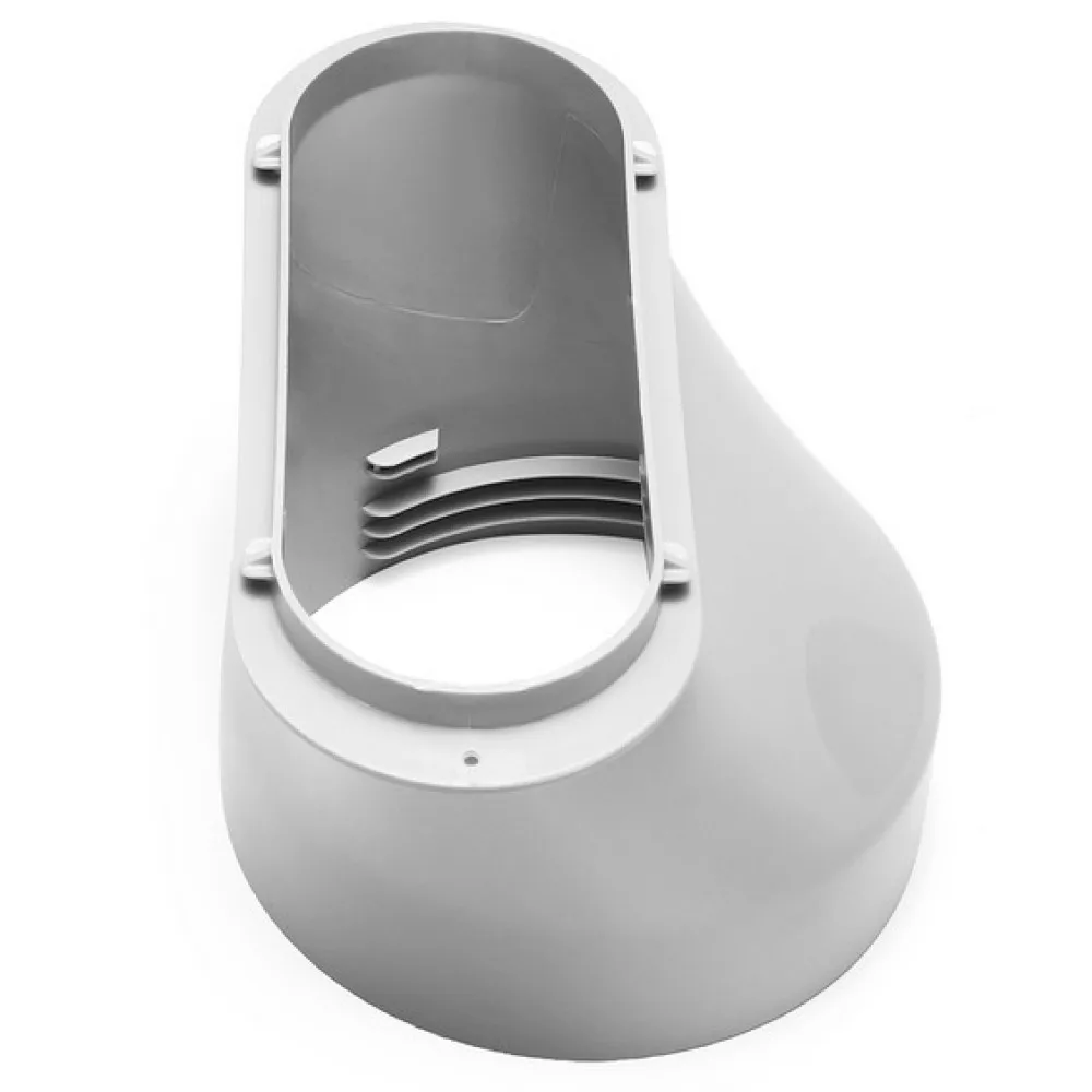 Universal Air Conditioner Exhaust Hose Flat Adapter For Portable Cooling Unit Vent Pipe 13cm 15cm Duct Connection Tool