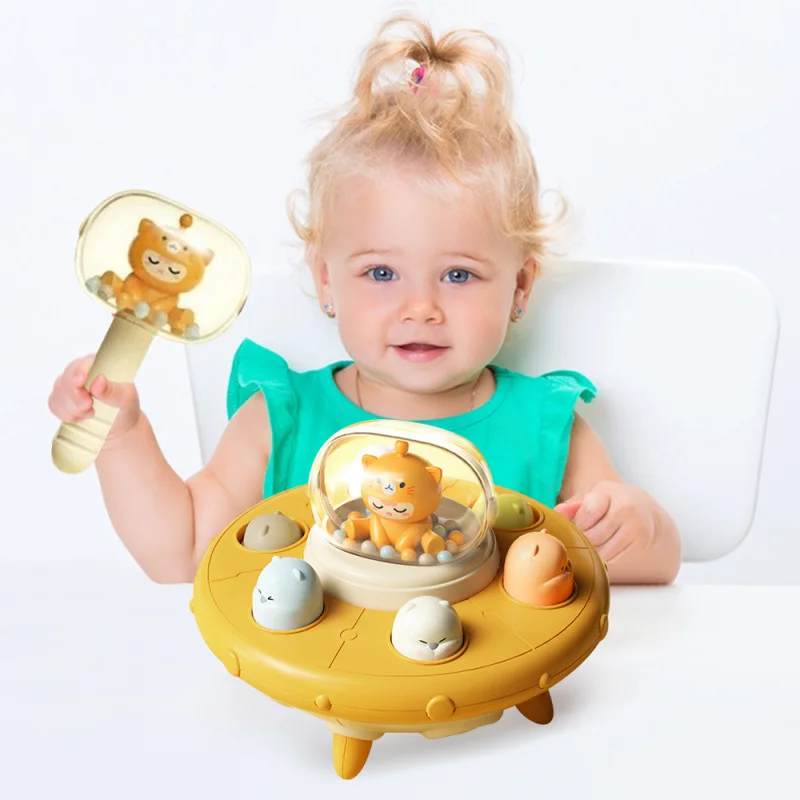 Kids Whack-a-Mole Toy Children's Puzzle Early Education Knocking Game Machine Toddlers Hand-eye Training Toys For Boy Girl Baby