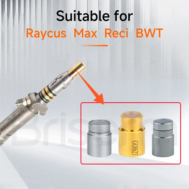 Raycus Max Laserbronbescherming Raamlens IPG Reci QBH Beschermkap Laslassen Snijden Optische vezelkabel Kristal