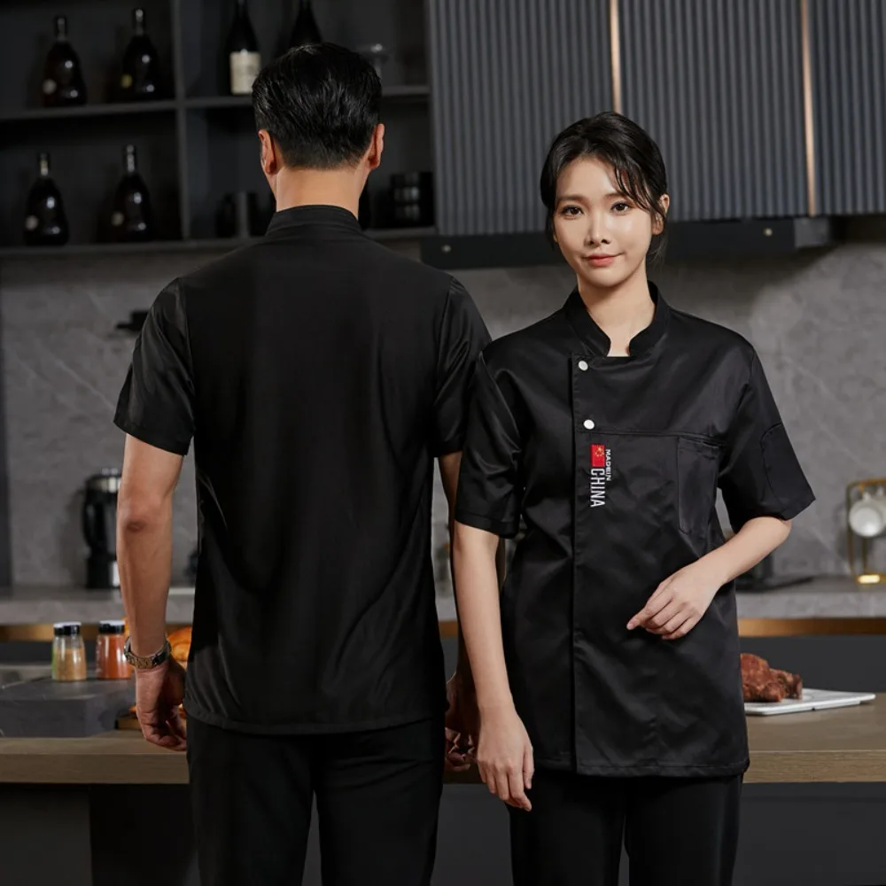 New Summer - Edition Waterproof Chef Workwear - Ideal for Restaurants, Hotels, Western Cuisine Kitchens & Baking
