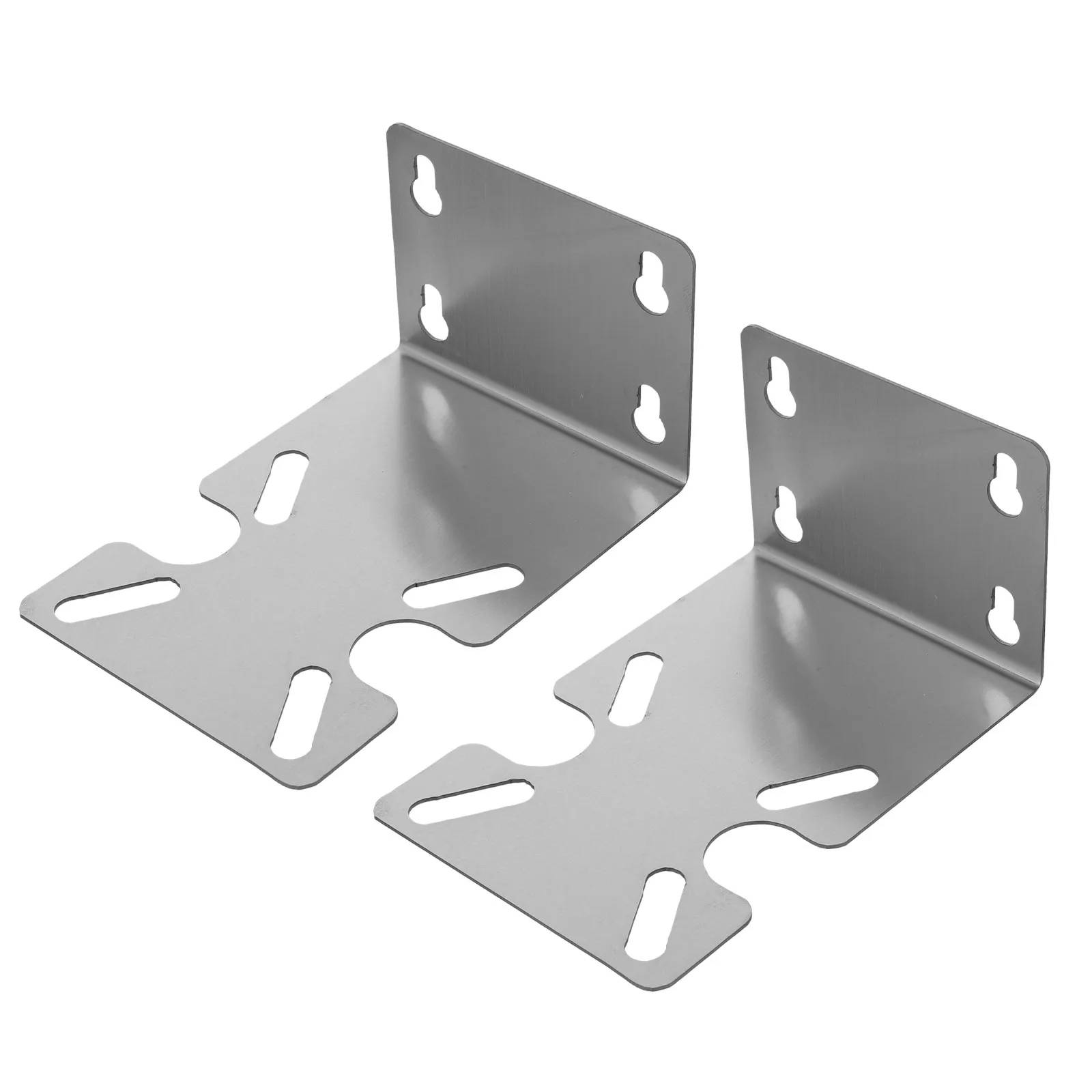 2pcs 20 Inch Corrosion Resistant Filter Mount Metal Housing Blue Bracket Mounting For Water Filtration System Part Heavy Duty