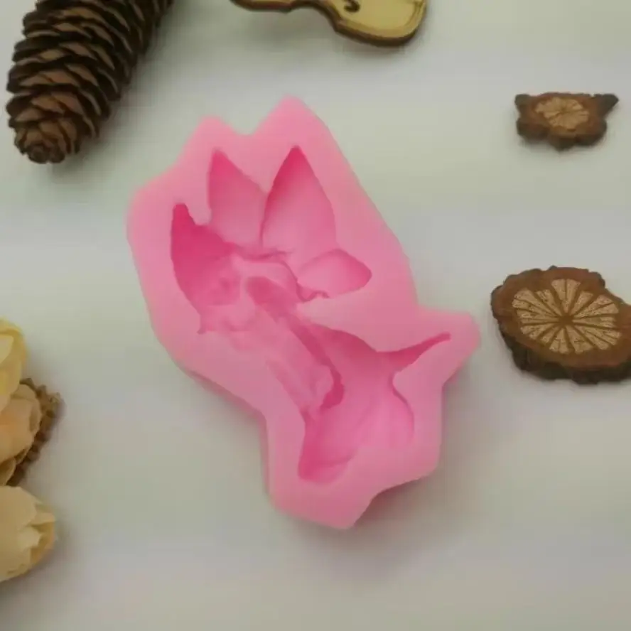 Pretty Elf Silicone Molds Creative Fairy Handmade Diy Fondant Kids Brithday Cake Decor Mold Ice Cream Mold Soap Making Accessory