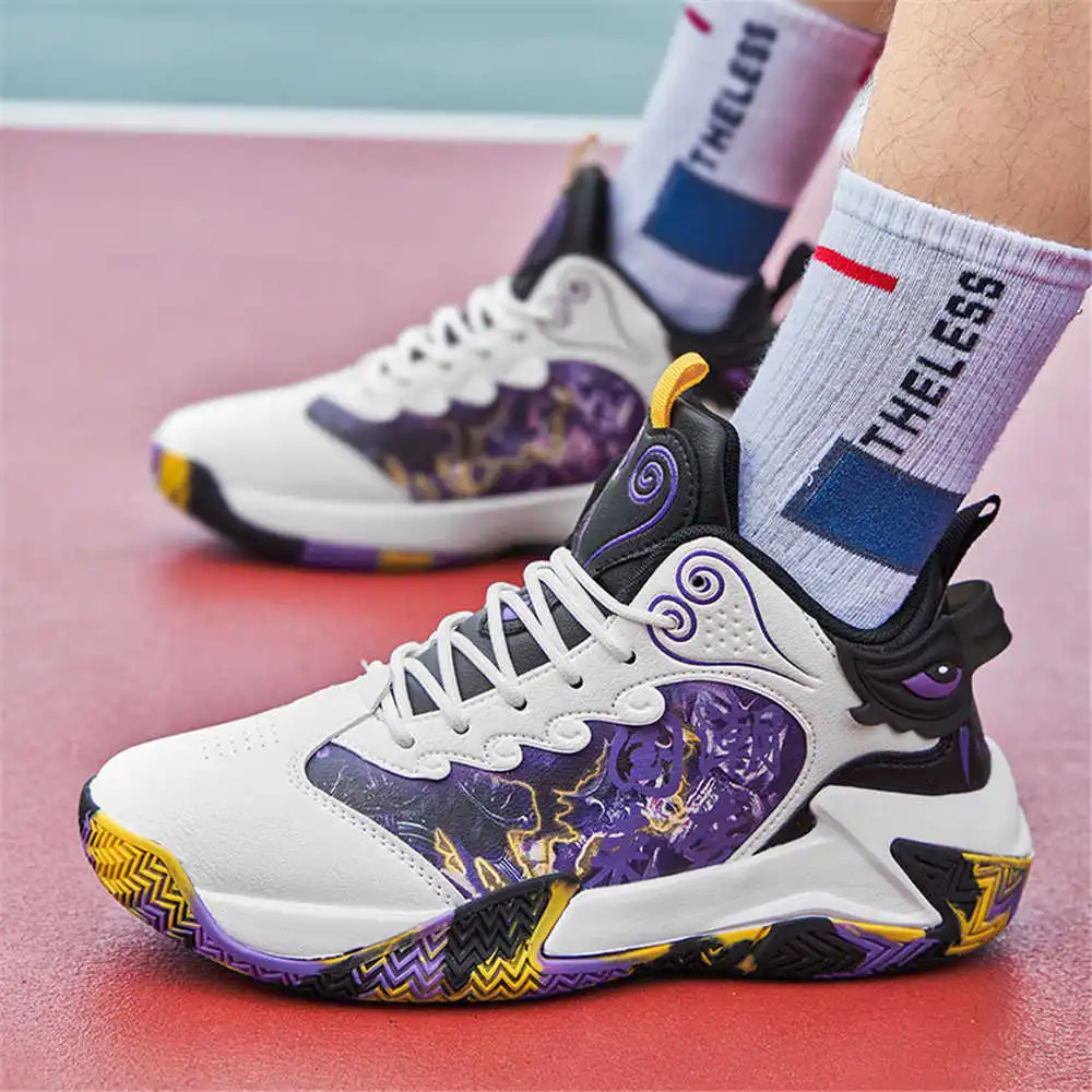 

Graffiti Tied Shoes For Men White Colour Walking Fashion Men White Sneakers Sports On Offer Items Basquet Latest Real China