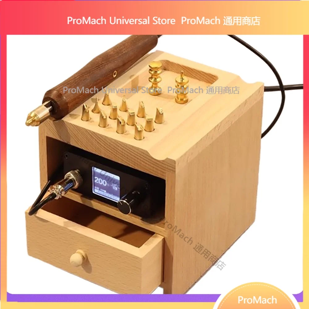 Handmade Leather Goods Electric Leather Ironing Machine Intelligent Temperature Control Edge Line Press