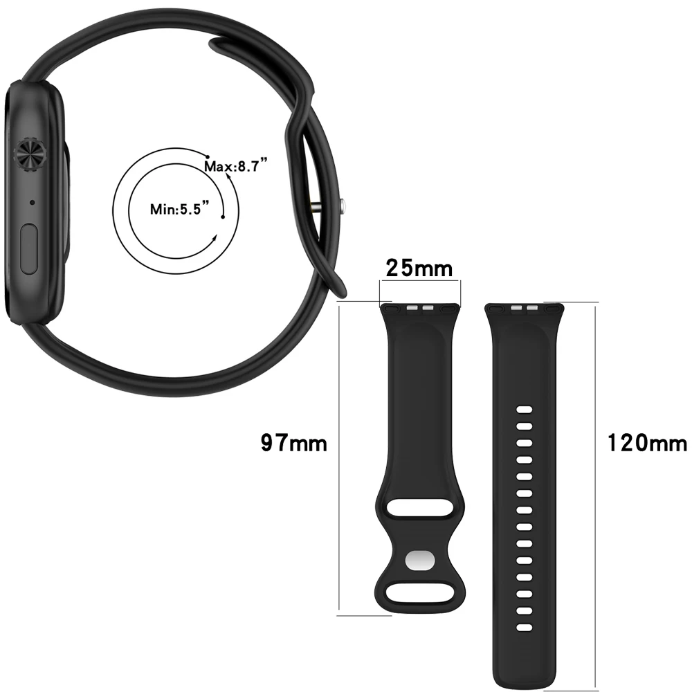 Silicone Band For Huawei Honor Choice ROSSINI 2i Strap Bracelet WatchbandFor Honor ROSSINI 2i Belt Fashion Replacement Wristband image 2