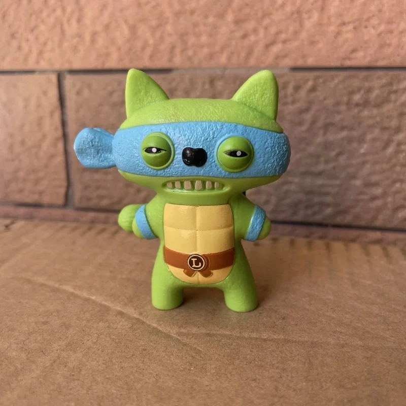 Original Fuggler Funny Ugly Monster Turtles Mini Figure Leonardo Donatello Michelangelo Figurine Tooth Monster Ornament Toy view 5