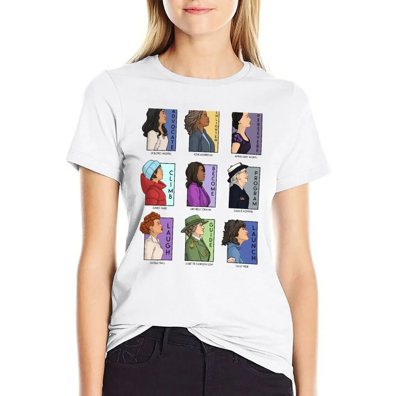 

She Series Real Women - Version 4 T-shirt cute tops oversized western t shirts for Women