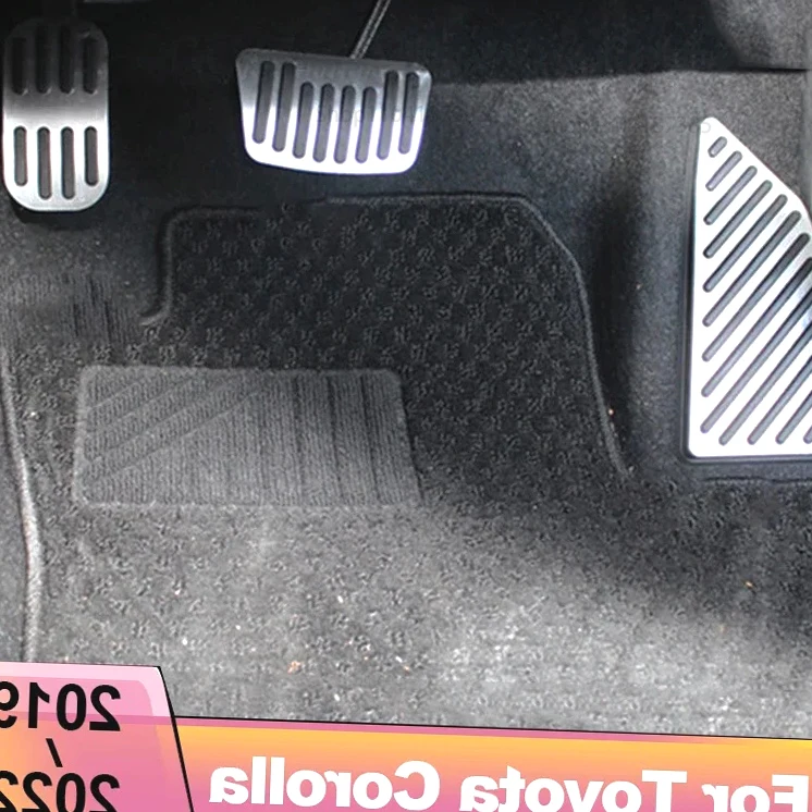 

Introducing! For Toyota Corolla E210 12th 2019 2020 2021 2022 Car Pedals Pads Accelerator Fuel Brake Footrest Pedal Plate Covers