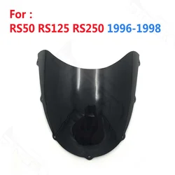 For Aprilia RS50 RS125 RS250 1996 1997 1998 Motorcycle Windscreen Windshield Wind Deflectors Black Clear RS 125 RS 250 RS 50
