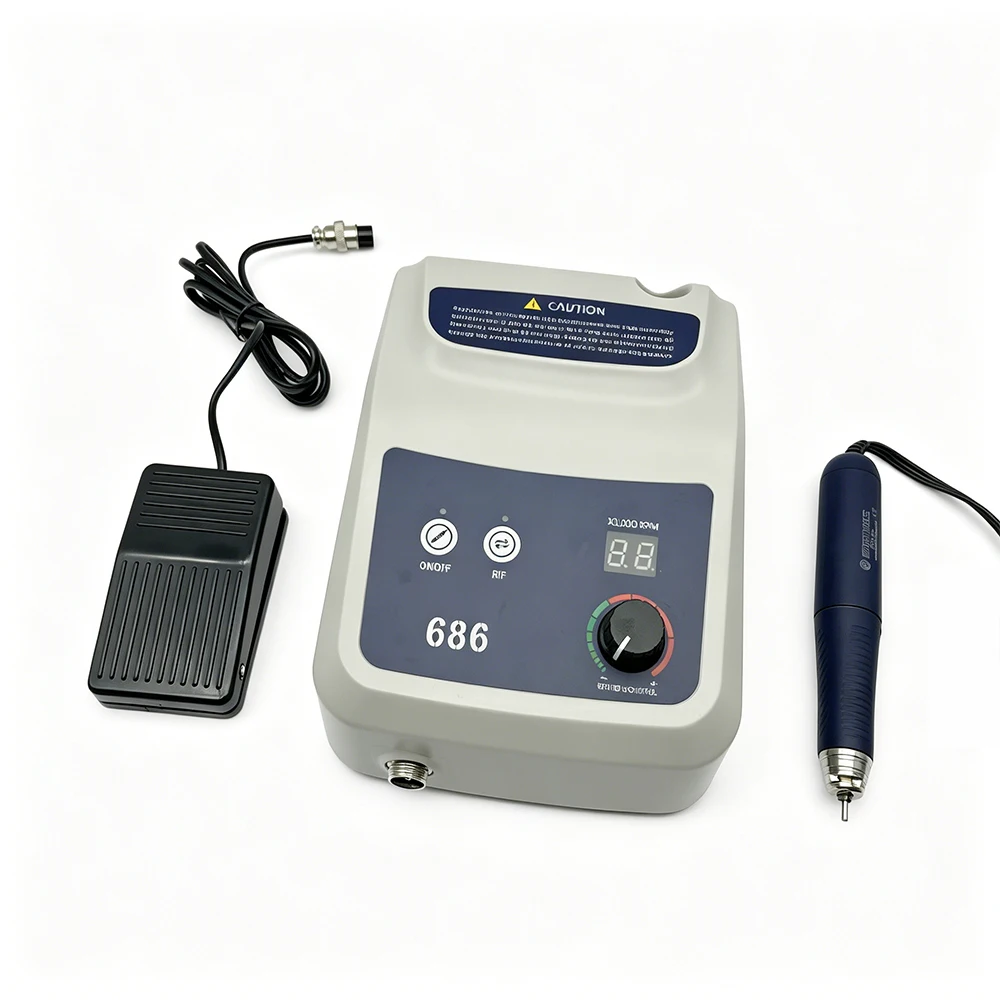 Brushless Micromotor Nail Grinding Tool for Jade Carving, Wood Carving 50,000 RPM High-Speed Electric Nail Drill Machine
