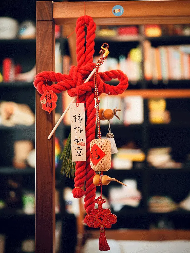 Pendant Chinese knot housewarming living room ten thousand character knot atmosphere decoration and arrangement