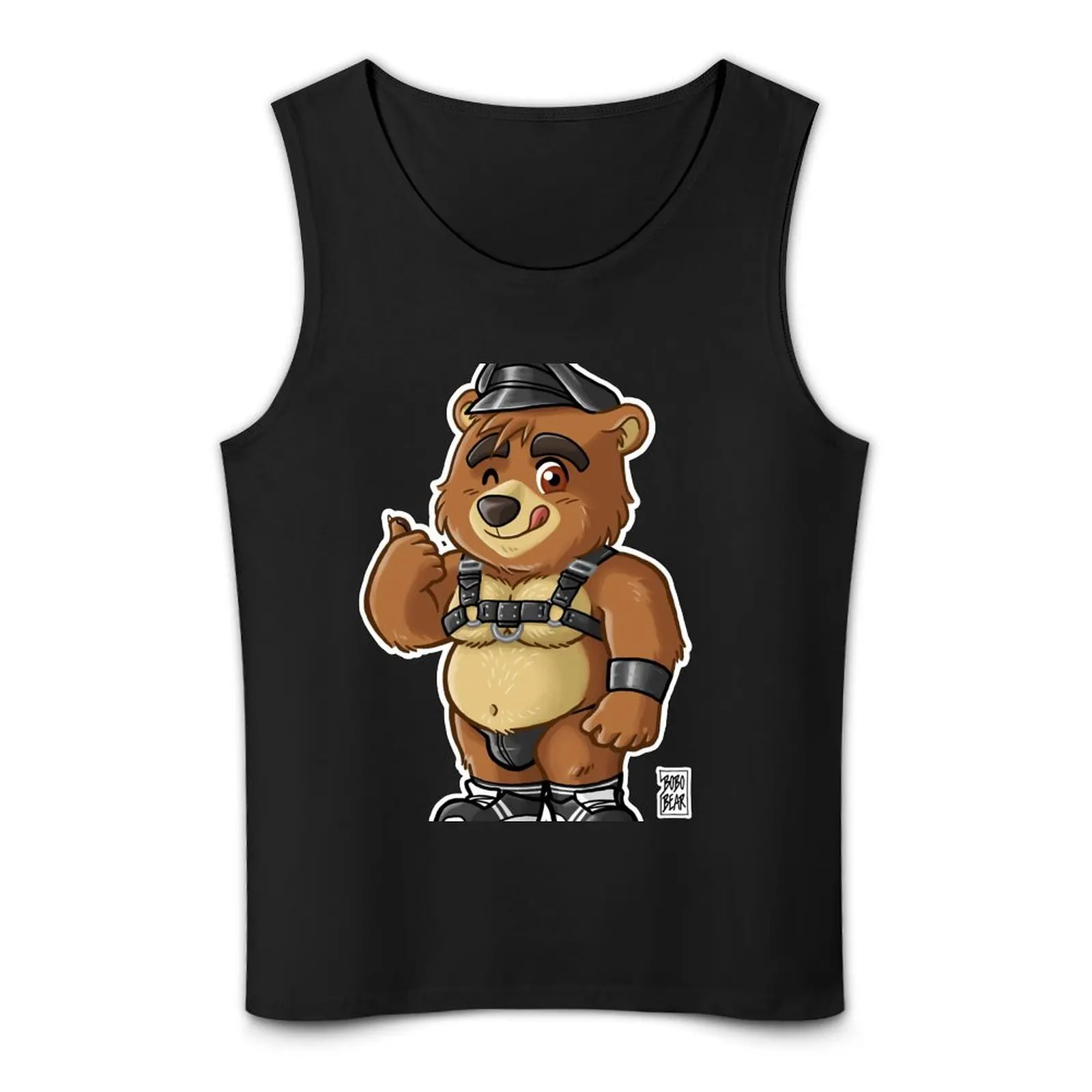KINKY CUB - BEARZOO SERIES Tank Top gym clothes men fitness clothing for men