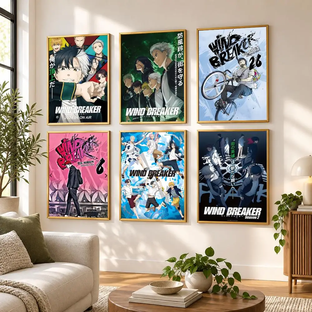 Haruka Sakura Poster HD Art Sticky Wall Waterproof Home Living Room Bedroom Bar Aesthetic Decoration
