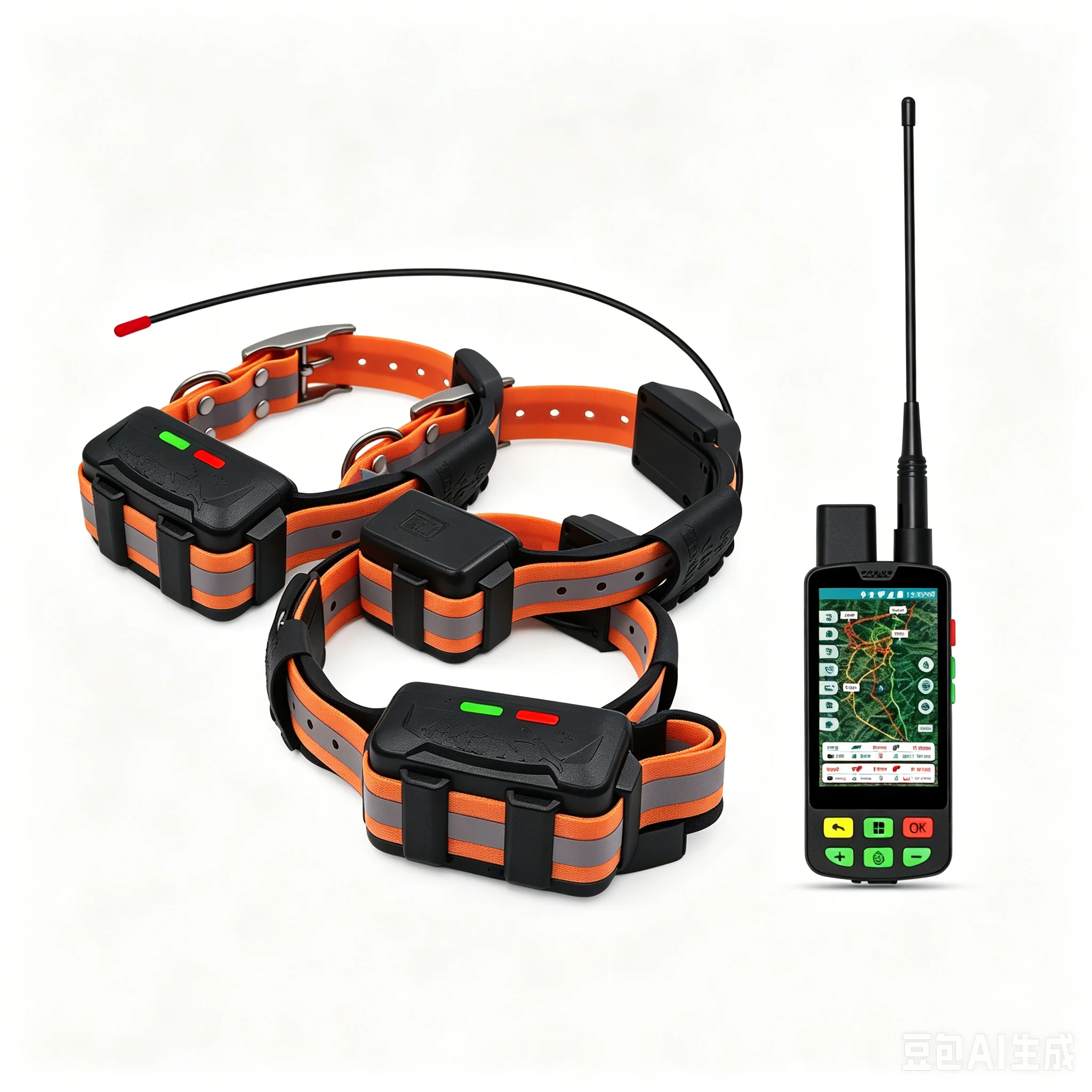 ESEEK Premium  Dog Tracker: GNSS Multi-Constellation (Galileo/BDS) + 6400mAh Extended Battery & Enterprise Cloud ODM