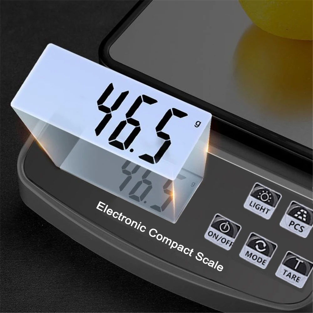 15KG/10KG/3KG Kitchen Electronic Scale with Calibration Digital Coffee Scale Precision Precision Food Scale USB Rechargeable