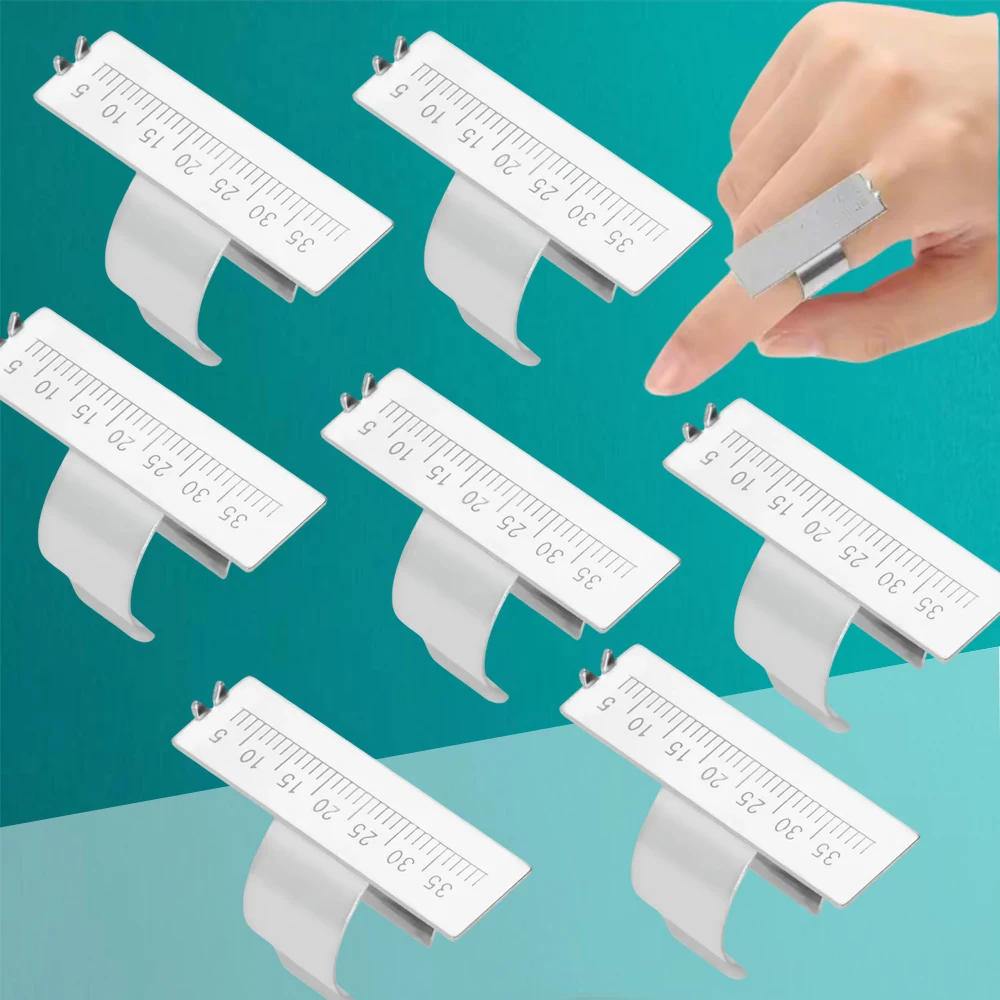 

Precision Dental Span Ring Gauge for Endodontic Measurements Laboratory Finger Ruler Scale Tool
