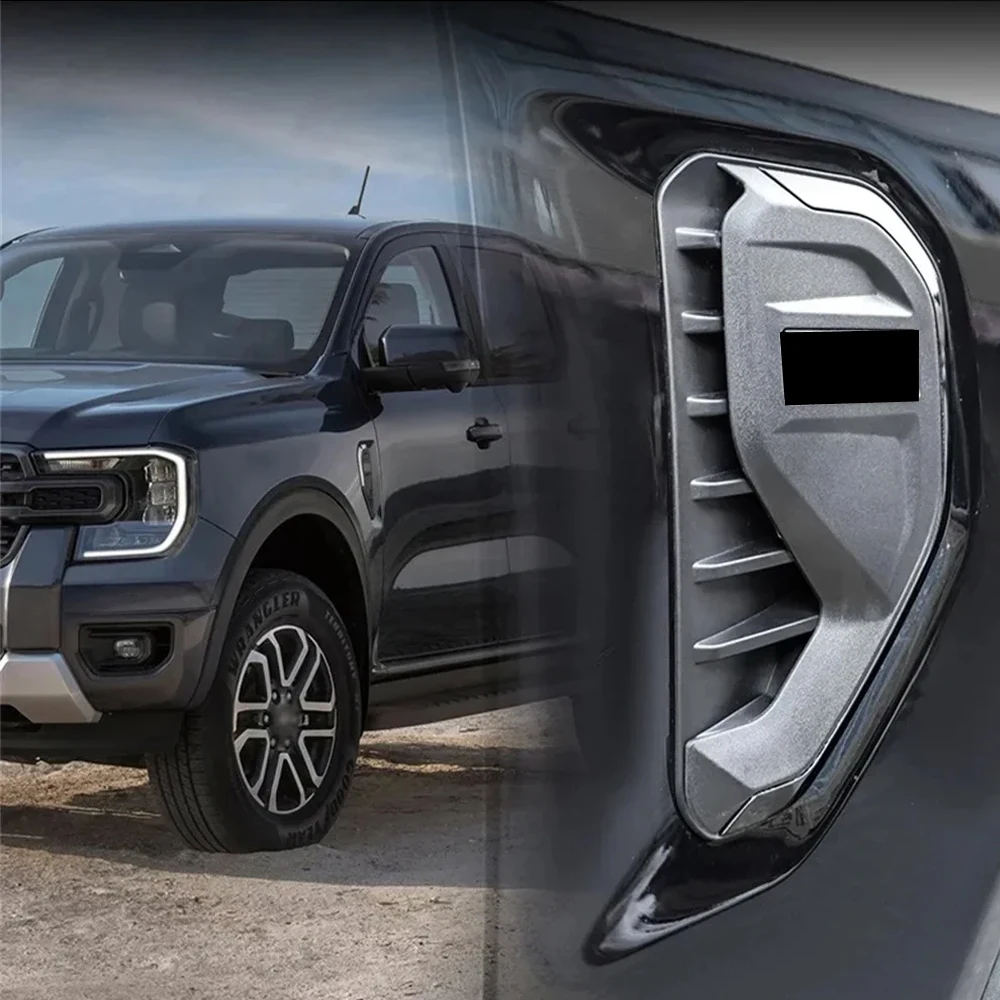 

Door Side Vent Cover Trim Guard For Ford Ranger T9 2023 2024 Wildtrak XLT XLS Turbo Only NEXT GEN Car Accessories