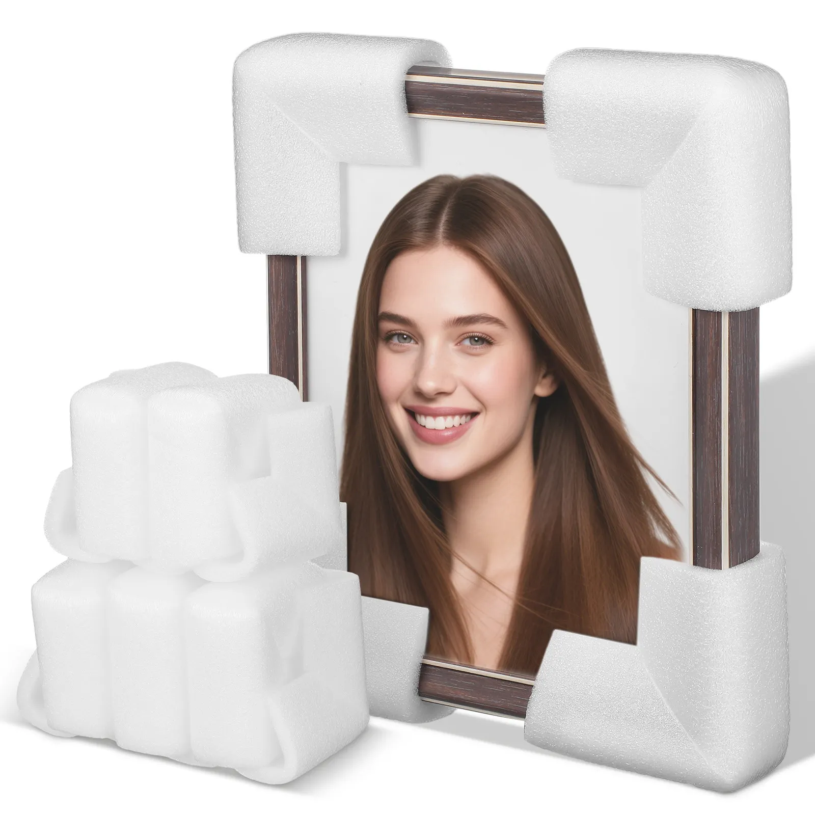 

12 шт. усиленных защитных уголков из EPE для мебели, фоторамок, картин, упаковки при транспортировке, защита краев