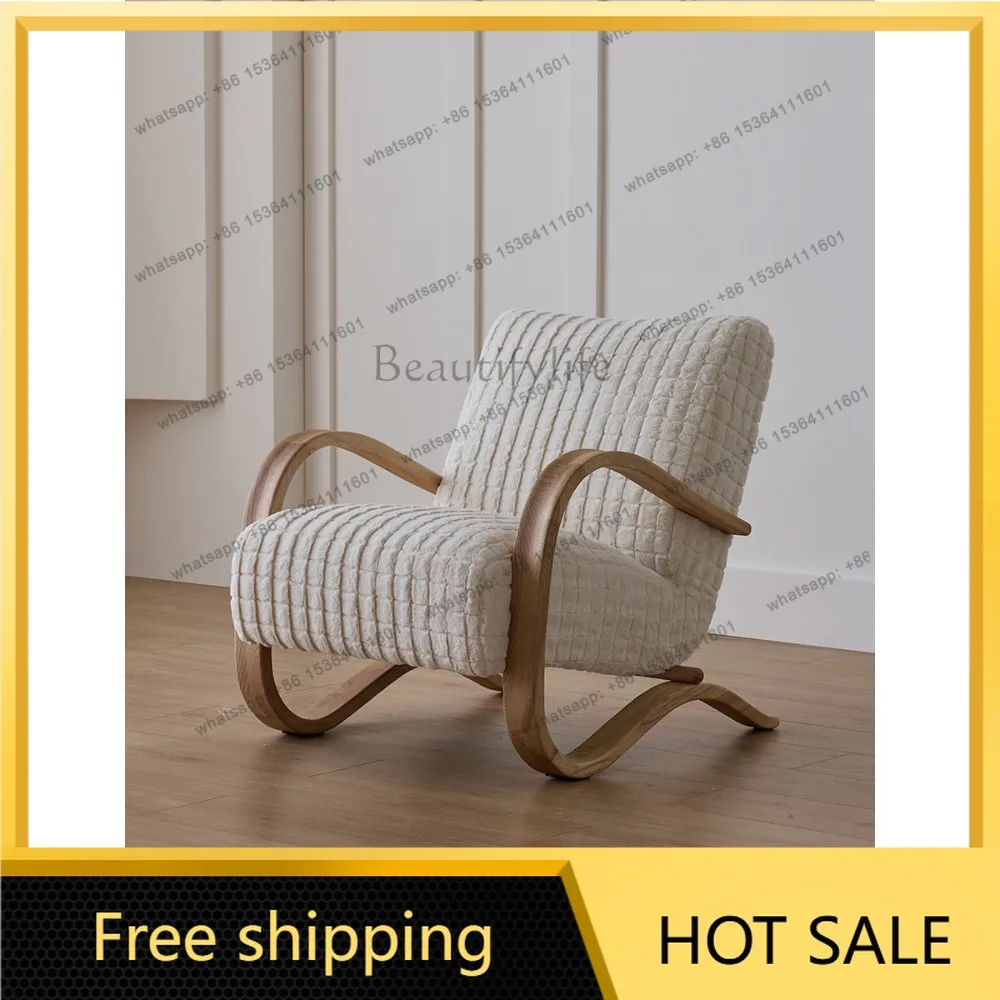 FG leisure chair living room French natural wind balcony, medieval designer single chair