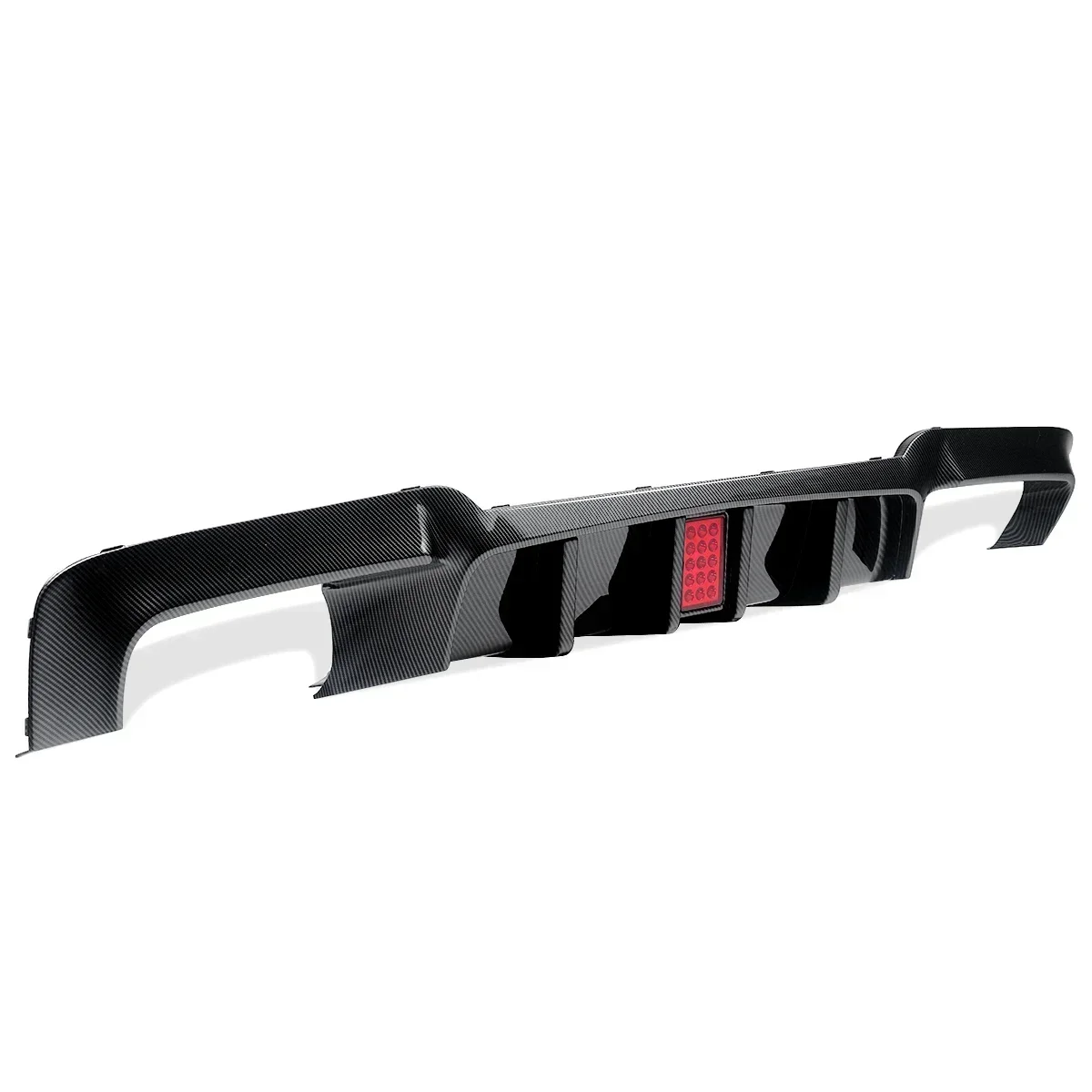 

Подходит для BMW 5 серии F10 M Sport 2010-2016, диффузор заднего бампера со светодиодной подсветкой, задний спойлер, защита заднего бампера, авто