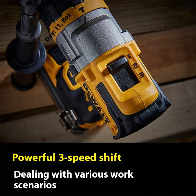 Dewalt DCD999 Cordless Hammer Drill/Driver Kit 20V Flexvolt Advantage 2000RPM Impact Electrical Drill Brushless Motor Power Tool