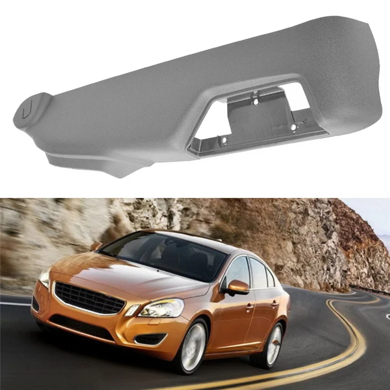 

39802011 LH Black Power Seat Outer Cover Cap Front Drivers Side No Massage Mode For VOLVO XC90 S60 S80 V70