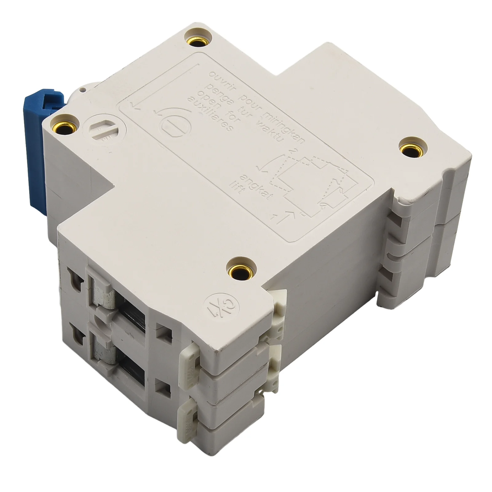 Perfect Fit for 35mm DIN Rail Installation DC Miniature Circuit Breaker 2 Pole 1000V 32 Amp Isolator Disconnect Switch