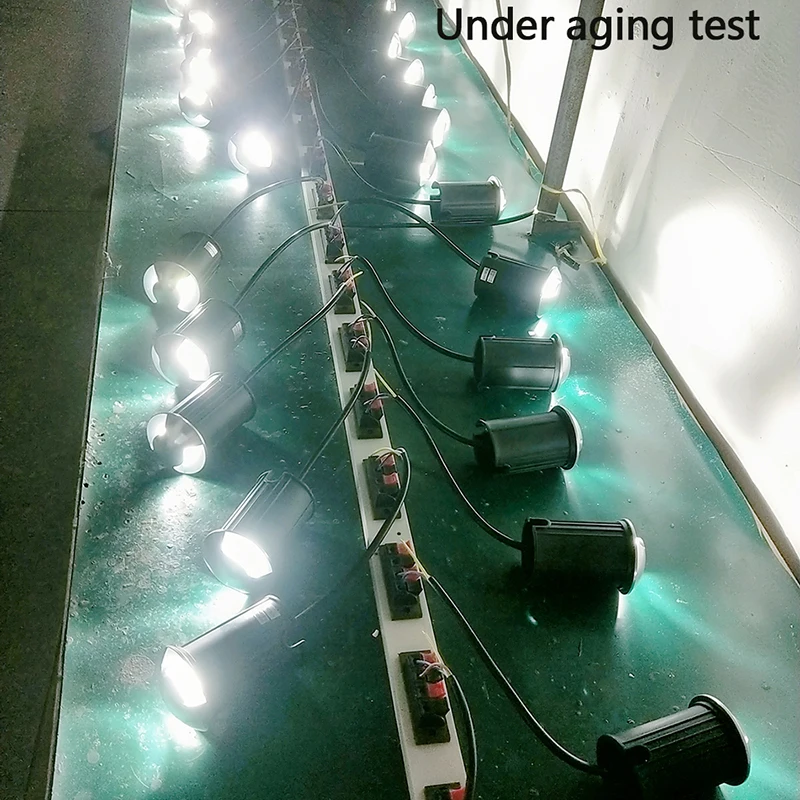 مصباح سطح مدفون للحديقة مقاوم للماء ، إضاءة خارجية مجوفة ، مصباح تحت الأرض ، إضاءة رصيف ، 1 واط ، 3 واط ، 5 واط ، DC12V ، AC 85-~ V ، 10